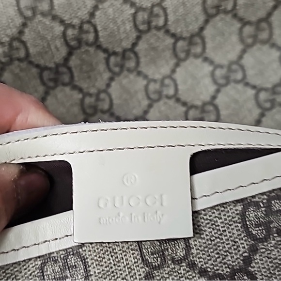 Gucci Plus Monogram Double Buckle Flap Messenger and laptop Bag. Top quality - Picture 14 of 15